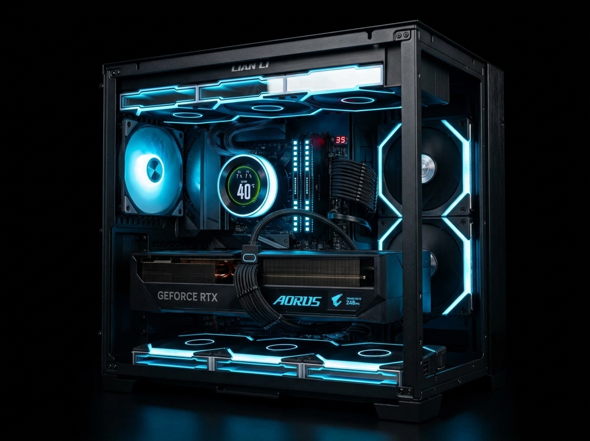 Monolith X1 build — front view